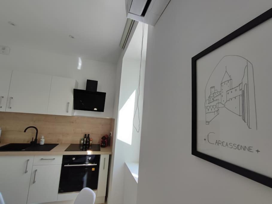 Apartamento Pause Entre Cite Et Bastide *Clim *Wifi *Smart Tv Carcasona Exterior foto